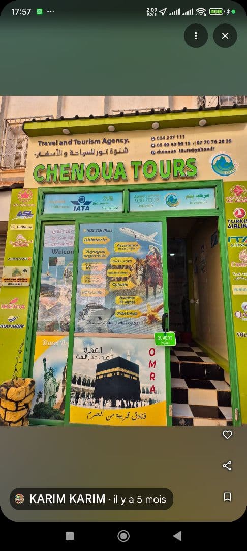 Chenoua Tours
